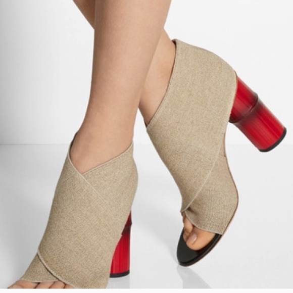 Acne Studios Canvas D'Orsay Pumps, Size 37/US 7 - Picture 2 of 13